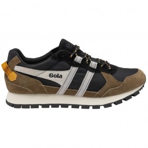 Gola Classics Altitude Sneakers Negras Kaki Blancas España | IWD-209317