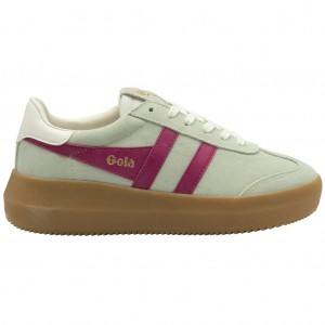 Gola Classics Athena Sneakers Fucsia Blancas España | YUK-785631