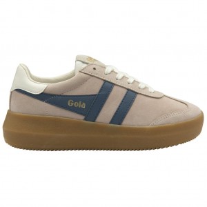 Gola Classics Athena Sneakers Rosas Blancas España | DAO-186937