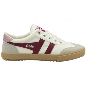 Gola Classics Badminton Plimsoll Sneakers Blancas España | SQH-204197