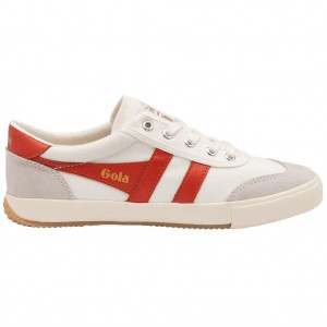 Gola Classics Badminton Plimsoll Sneakers Blancas España | ZND-980135