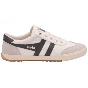 Gola Classics Badminton Plimsoll Sneakers Blancas España | MQP-832014