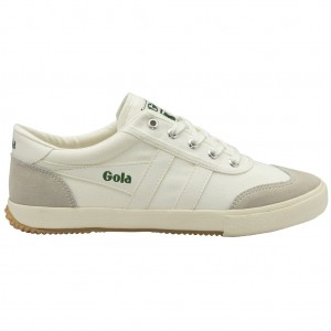 Gola Classics Badminton Plimsoll Sneakers Blancas España | PRA-016842