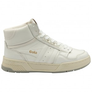 Gola Classics Challenge High Sneakers Blancas Blancas España | ULR-865019