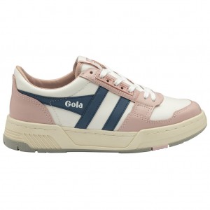 Gola Classics Challenge Sneakers Blancas Rosas España | EQG-549180