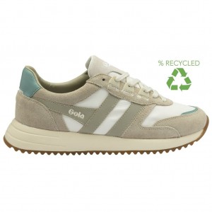 Gola Classics Chicago Sneakers Blancas Gris España | ZLC-674538