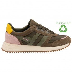 Gola Classics Chicago Sneakers Kaki Kaki España | XYB-570389