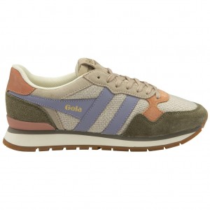 Gola Classics Colorado Sneakers Kaki Lavanda España | DVT-571069