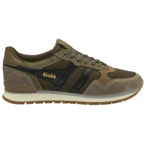 Gola Classics Colorado Sneakers Kaki Negras España | ZBI-942876