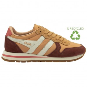 Gola Classics Daytona Chute Sneakers Rojas Blancas España | RGH-410639