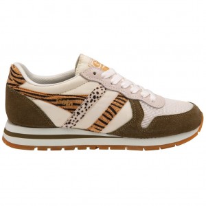 Gola Classics Daytona Safari Sneakers Blancas Kaki España | KTH-146027