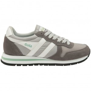 Gola Classics Daytona Sneakers Gris Claro Blancas España | RDF-570861