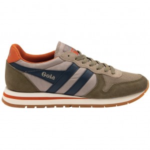 Gola Classics Daytona Sneakers Kaki Azul Marino España | KQZ-287539