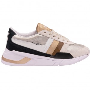 Gola Classics Eclipse Mode Sneakers Plateadas Doradas España | XSB-078542