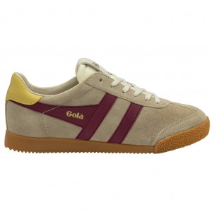 Gola Classics Elan Sneakers Bone Cerise Pollen España | JFG-563204