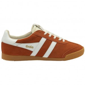 Gola Classics Elan Sneakers Naranjas Blancas España | DTK-297540