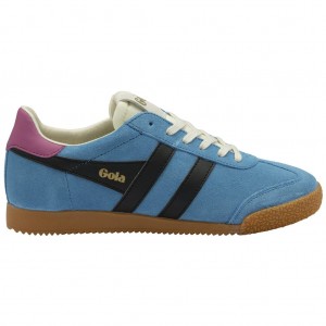 Gola Classics Elan Sneakers Negras Fucsia España | EVJ-730584