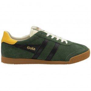 Gola Classics Elan Sneakers Negras Verde Menta España | TXE-612930
