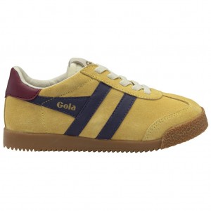 Gola Classics Elan Sneakers Pollen Plum Cerise España | SCH-932187