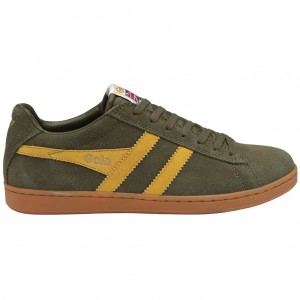 Gola Classics Equipe Suede Sneakers Kaki España | FTX-359814