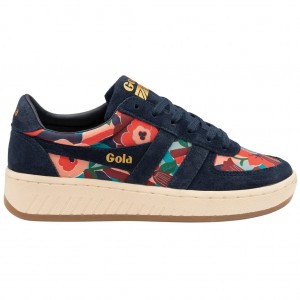 Gola Classics Grandslam LBTY BL Sneakers Azul Marino España | FBA-396805