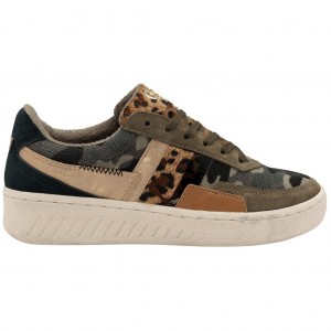 Gola Classics Grandslam Mode Sneakers Camuflaje Leopardo España | ZCT-610742