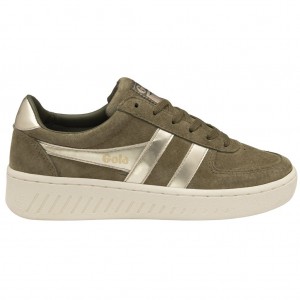 Gola Classics Grandslam Pearl Sneakers Kaki España | CLI-568017