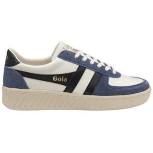 Gola Classics Grandslam Quadrant Sneakers Blancas Negras España | PBY-935876