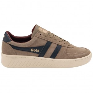 Gola Classics Grandslam Suede Sneakers Azul Marino Burdeos España | SGB-183475