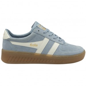 Gola Classics Grandslam Suede Sneakers Blancas España | XWA-814257