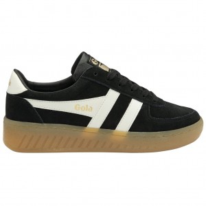 Gola Classics Grandslam Suede Sneakers Negras Blancas España | GMF-279680