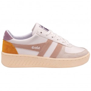 Gola Classics Grandslam Trident Sneakers Blancas España | ETD-790435