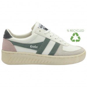 Gola Classics Grandslam Trident Sneakers Blancas España | BQN-890213