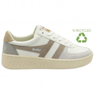 Gola Classics Grandslam Trident Sneakers Blancas Gris España | SGY-320159