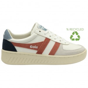 Gola Classics Grandslam Trident Sneakers Blancas España | DZG-756481