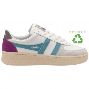 Gola Classics Grandslam Trident Sneakers Blancas España | RUH-590736