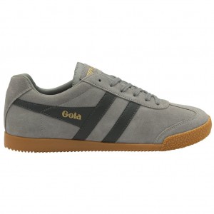 Gola Classics Harrier Suede Sneakers Cement Storm España | XIV-810597