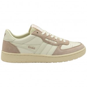 Gola Classics Hawk '89 Sneakers Blancas Rosas Blancas España | ZSG-518692