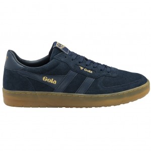 Gola Classics Hawk Suede '86 Sneakers Azul Marino España | KFT-375806