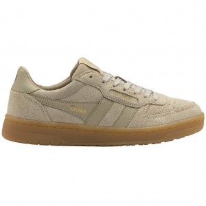 Gola Classics Hawk Suede '86 Sneakers Bone Gum España | QWC-482095