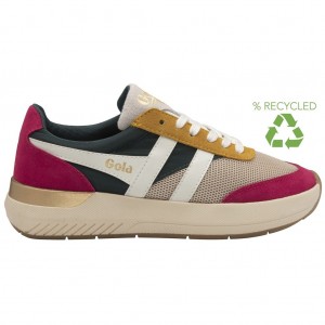 Gola Classics Raven Sneakers Fucsia España | ALM-143897