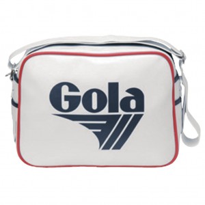 Gola Classics Redford Messenger Bag Blancas Azul Marino Rojas España | TYH-725031