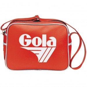 Gola Classics Redford Messenger Bag Rojas Blancas España | HBA-318042