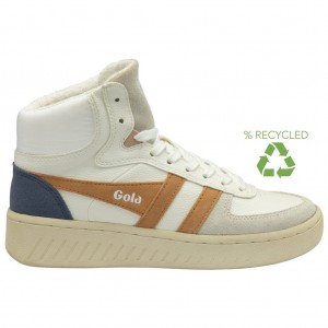 Gola Classics Slam Trident Sneakers Blancas España | BJN-138496