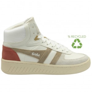 Gola Classics Slam Trident Sneakers Blancas España | OGU-102963