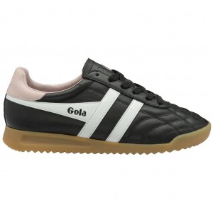 Gola Classics Stadium Sneakers Negras Blancas Rosas España | NCX-816430
