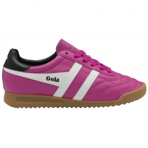 Gola Classics Stadium Sneakers Rosas Blancas Negras España | PFV-304816