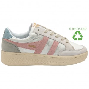 Gola Classics Superslam Blaze Sneakers Blancas Rosas España | OML-138506