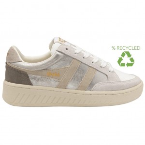 Gola Classics Superslam Blaze Sneakers Plateadas Gris España | WHY-764503