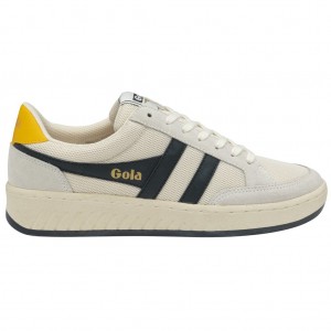 Gola Classics Superslam Mesh Sneakers Blancas Azul Marino España | JYR-243608